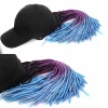 Hollow braided hat wig one-piece dirty braided woman gradient style fashion trend Internet celebrity baseball cap hip-hop Item Picture